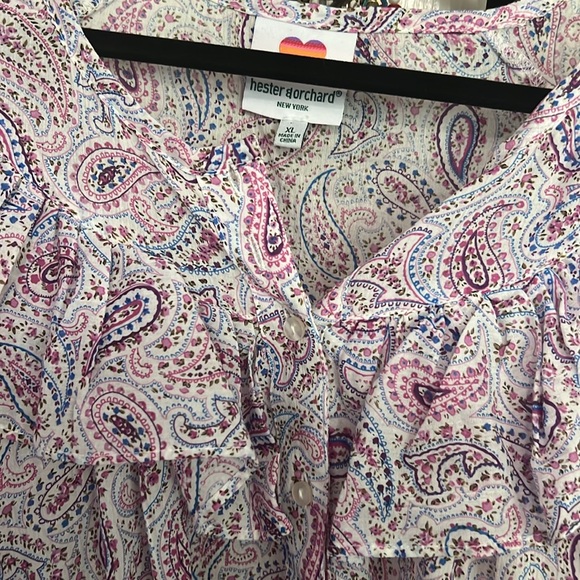 Trendy Ruffle Top - Picture 2 of 3